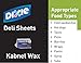 Dixie Kabnet Wax 83MASTER 10.750