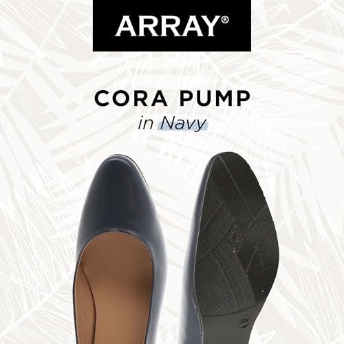 ARRAY Women's Cora Low Heel Leather Pump2