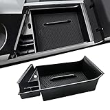 LFOTPP 2026 H|yundai Elantra Limited Hybrid Car Center Console Organizer for 2021 2022 2023 2024 2025 2026 H|yundai Elantra SEL CN7 Tray Accessories Box Storage Box [Auto Electric E Park Only]