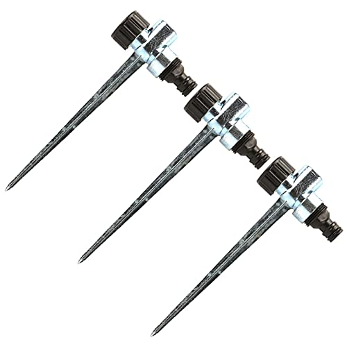 Gazon aardingssproeier 3 stks gazon Sprinkler Spike Thread Watering Sproeier Sprinkler Connector Ground Plug Base voor… - Image 3