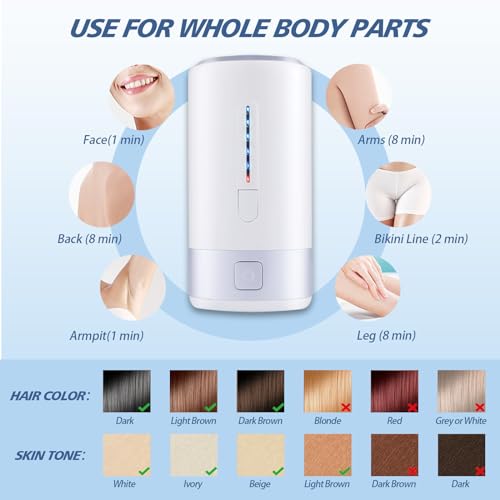 Dakdap MLY-T069 Laser Hair Removal For Women Men Permanent Ipl Hair Removal Device thumb #4