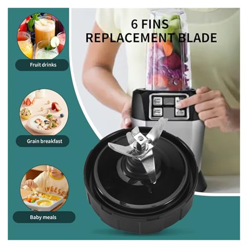 ABVI-6 Fins compatible para licuadora Ninja miniatura 5