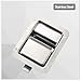 304 Stainless Steel Panel Lock Industrial Electrical Equipment Toolbox Container Door Lock 1Pcs(with Key)