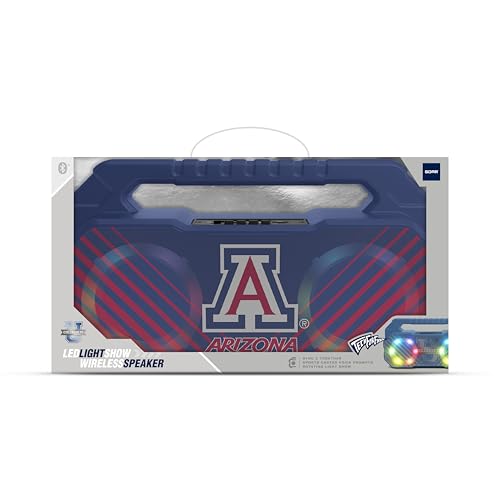 Image of SOAR NCAA Wireless Boombox Speaker, Arizona Wildcats