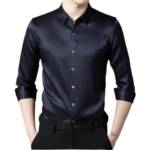 2026 Luxury Mulberry Silk Shirt