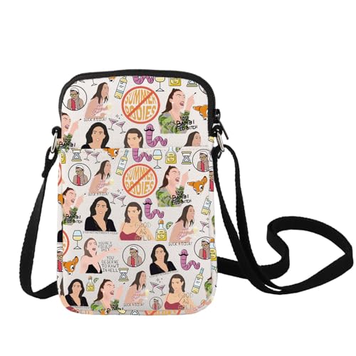 LEVLO Reality TV Show Crossbody Bag VPR TV Show Fans Gift VPR Reality TV Show Shoulder Bag