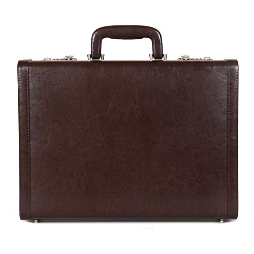 Faux Leather Briefcase. Dimensions: 43cm x 33cm x 7.50cm (L x W x H)