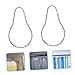 BUGUUYO 30pcs Metal Shower Curtain Hooks Rustproof Reusable Clips for Bathroom Bedroom Kitchen Easy to Install Shower Curtain Rings Versatile Hangers for All