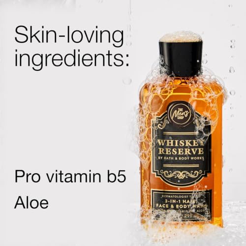 Bath & Body Works Body Wash, Whiskey Reserve Scent, 10 fl oz, 2 Pack - image 5