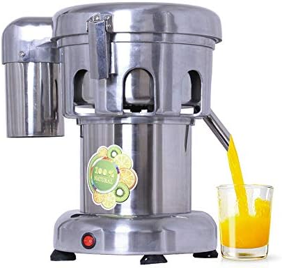 Commercial Juice Extractor, 110V Heavy Duty Centrifugal Juicer Machine Electric Stainless Steel Whole Vegetable & Fruit Juice Maker Squeezer ( 80 - 100 kg/hr Juice Amount )