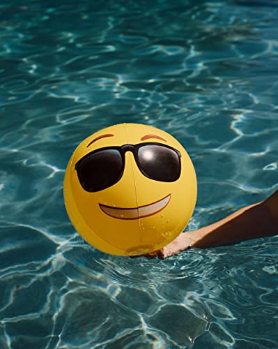 Coconut Float Emoji Beach Ball Sunglasses - Cool Shades Emoji 18 In Beach Ball #TOP2