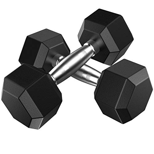 Beyoy Set of 2 Neoprene Dumbbell Hand Weights, Anti-Slip, Anti-roll 10 Lbs?US Stock?