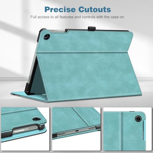 Protection Google Pixel Tablet 11 2023 turquoise support et porte-crayon - 6