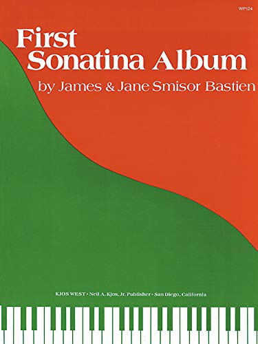 WP124 - First Sonatina Album - Bastien (English and German Edition)
