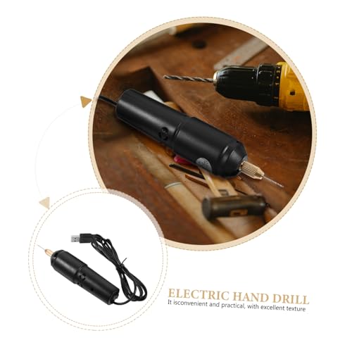 Taladro eléctrico mini manual con carga USB miniatura 6