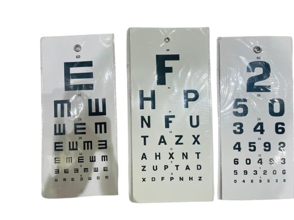 See full amazon price history chart for G-Matronix 3 Meter vision Small Eye Test Chart (English-A,E,Number, Type,) Snellen Plastic -Set of-3 G-Matronix 3 Meter vision Small Eye Test Chart (English-A,E,Number, Type,) Snellen Plastic -Set of-3 (B0D6R8YS9H) Amazon Price History, Amazon Price Tracker