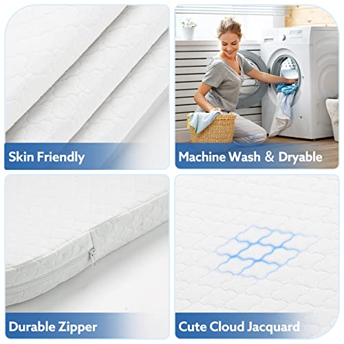 Pro Goleem Bassinet Mattress, Oval Bassinet Mattress Pad thumb #6