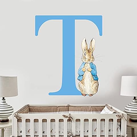 Personalised Peter Rabbit Wall Sticker Art Cover
