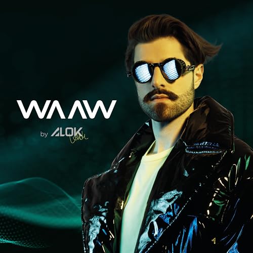 WAAW by ALOK Fone de Ouvido Headphone SENSE 100HW com Fio, Microfone, Compatível com Assistente de Voz, Design Dobrável glide