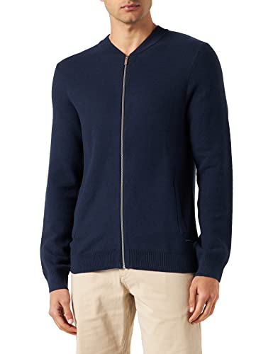 HECHTER PARIS Herren Knit Zip Jacket Strickjacke, 690, S