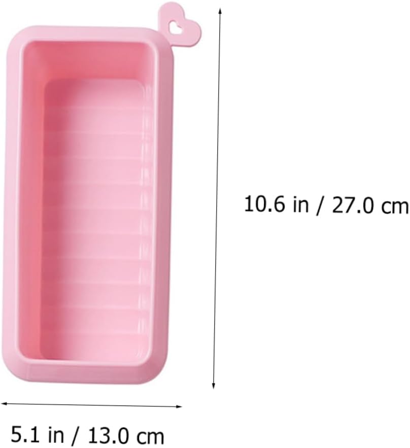 KICHOUSE 2pcs Food-grade Silicone Baking Molds for Cakes Versatile and Reusable Bakeware for Scones and Ice Treats