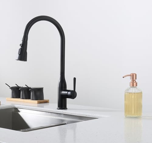Image of Copper Glass Bathroom Soap Dispenser with Metal Pump,Vintage Dish Soap Dispenser for Kitchen, Used for Lotionor Home,Bathroom,Countertop, Hotel,2 Packs