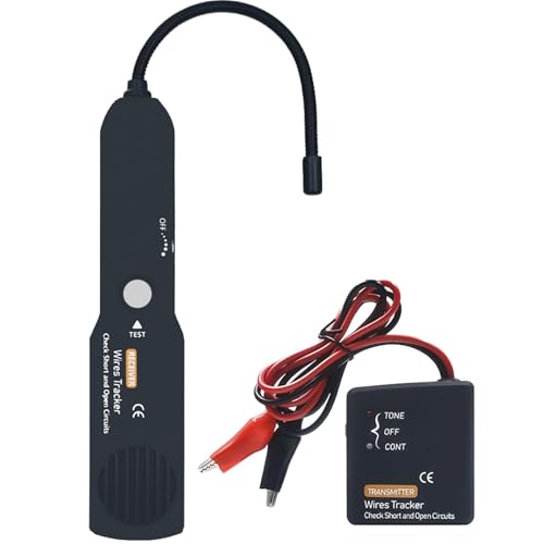 Buscador de cortocircuitos y probador de circuitos de cable de automóvil de 12V y 24V