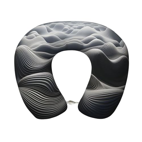 Almohada de Viaje U Shape Espuma Viscoelástica miniatura 1