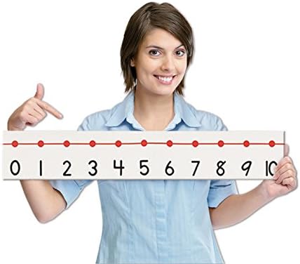 TESTEL Bubbacare Jumbo Number Line (-20 to 100) Over 9m in length