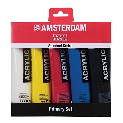 çmsterdam acr?lico 120ml Set / 5 Primaria