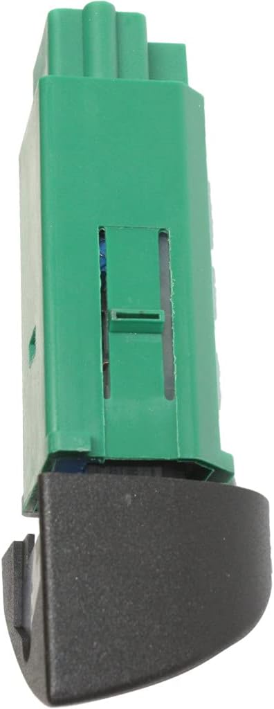 KarParts360 Hazard Flasher Switch 1997-2005 | 924-601 | Mechanical Switch | Lever Actuator | Automatic Operation | Black