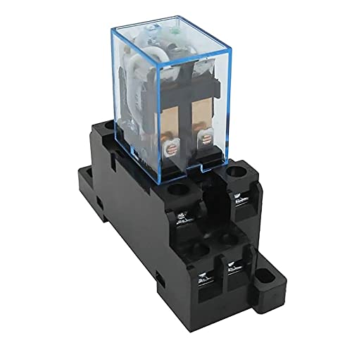 Relais de puissance 12V 10A 2 NO 2 NC interrupteur electromagnetique