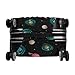 Meaudiwes Fashion Elastic Luggage Cover, Cool Universe Space Galaxy Travel Suitcase Protector for 30-32 Inch, Washable Anti Scratch Stretch Baggage Covers (XL)