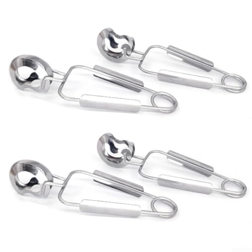 Besshepplo Escargot Snail Tongs Stainless Steel Snail Tong Tableware Seafood Forks Snail Crab Lobster Picking Tools Food Tongs For Restaurant Serving Cooking
