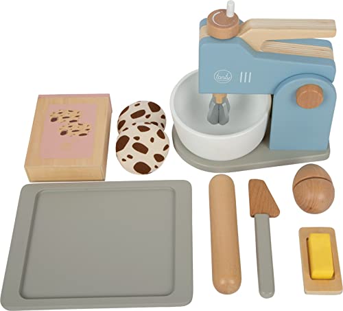 small foot Mixer Set "tasty", role play toy for kids aged 3+ years, made of wood, play kitchen accessory, Prod. 12248 - Image 2