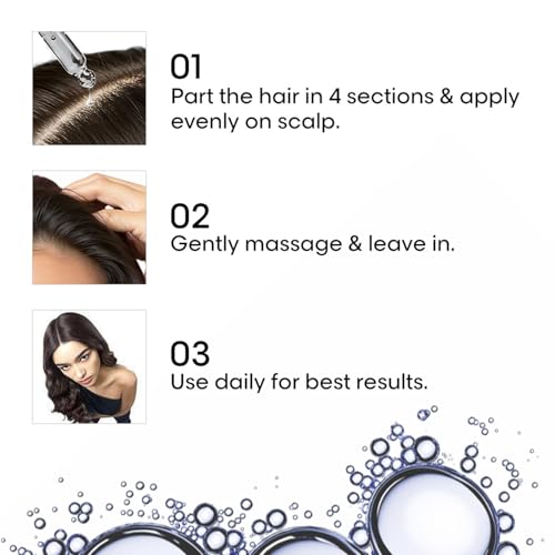 Image of L'Oreal Professionnel Serioxyl Advanced Hair Growth Serum for scalp | Powered by Stemoxydine 5% + Resveratrol | Stimulates dormant hair roots and thickens hair fibre | Hairgrowth serum for men and women