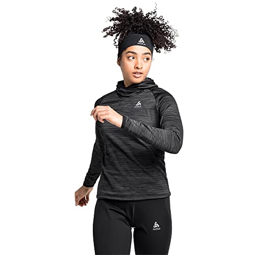 Odlo Laufshirt Damen Langarm Essential Thermal I Sport Shirt I Sport Oberteil I Midlayer I Fitness Shirt – Ansicht 4