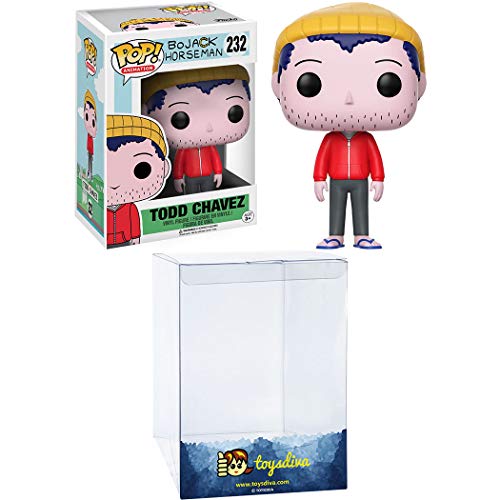Todd Chavez: Funk o Pop! Figura de vinilo de animación con 1 protector gráfico compatible 'ToysDiva' (232 – 13994 – B)