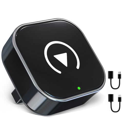 Adaptateur CarPlay sans fil conversion DAC puce nano pour voiture noir