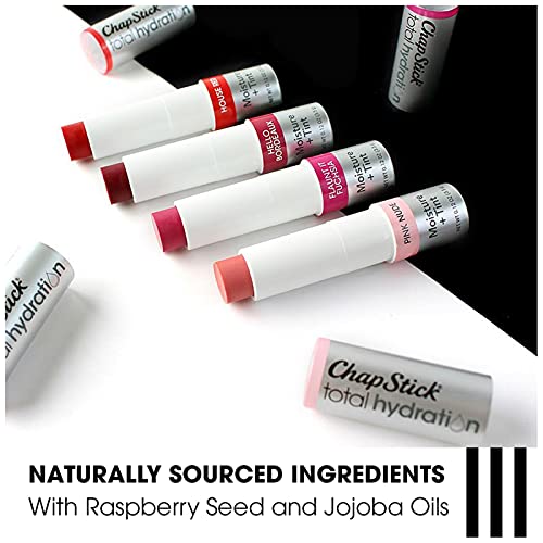 image for ChapStick Total Hydration Moisture + Tint Hello Bordeaux Tinted Lip Ba