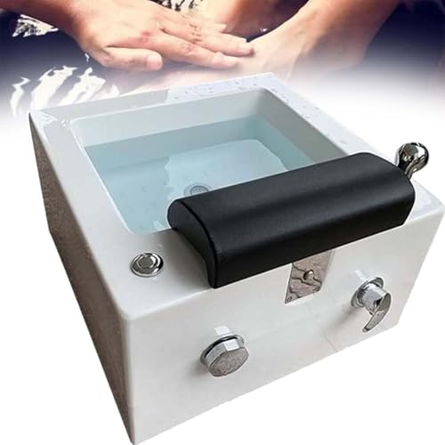 Spa para pies acrílico con masaje, portátil, 110V