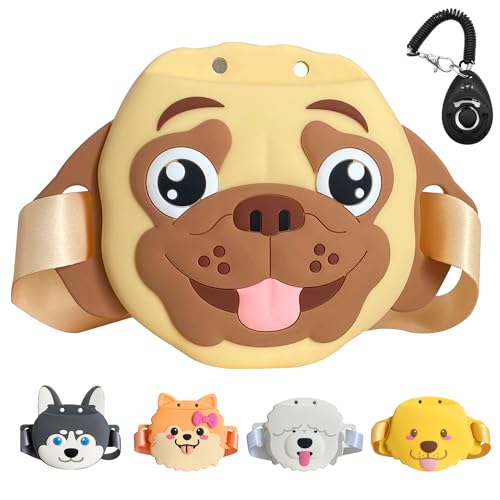 Jongdari Silicone Dog Treat Pouch with Training Clicker, Puppy Wa...