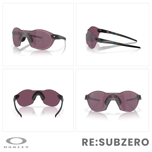 OAKLEY OO9098 Re:Subzero Shield Sunglasses For Men+ Bundle Accessory Leash Kit, Microfiber Pouch3