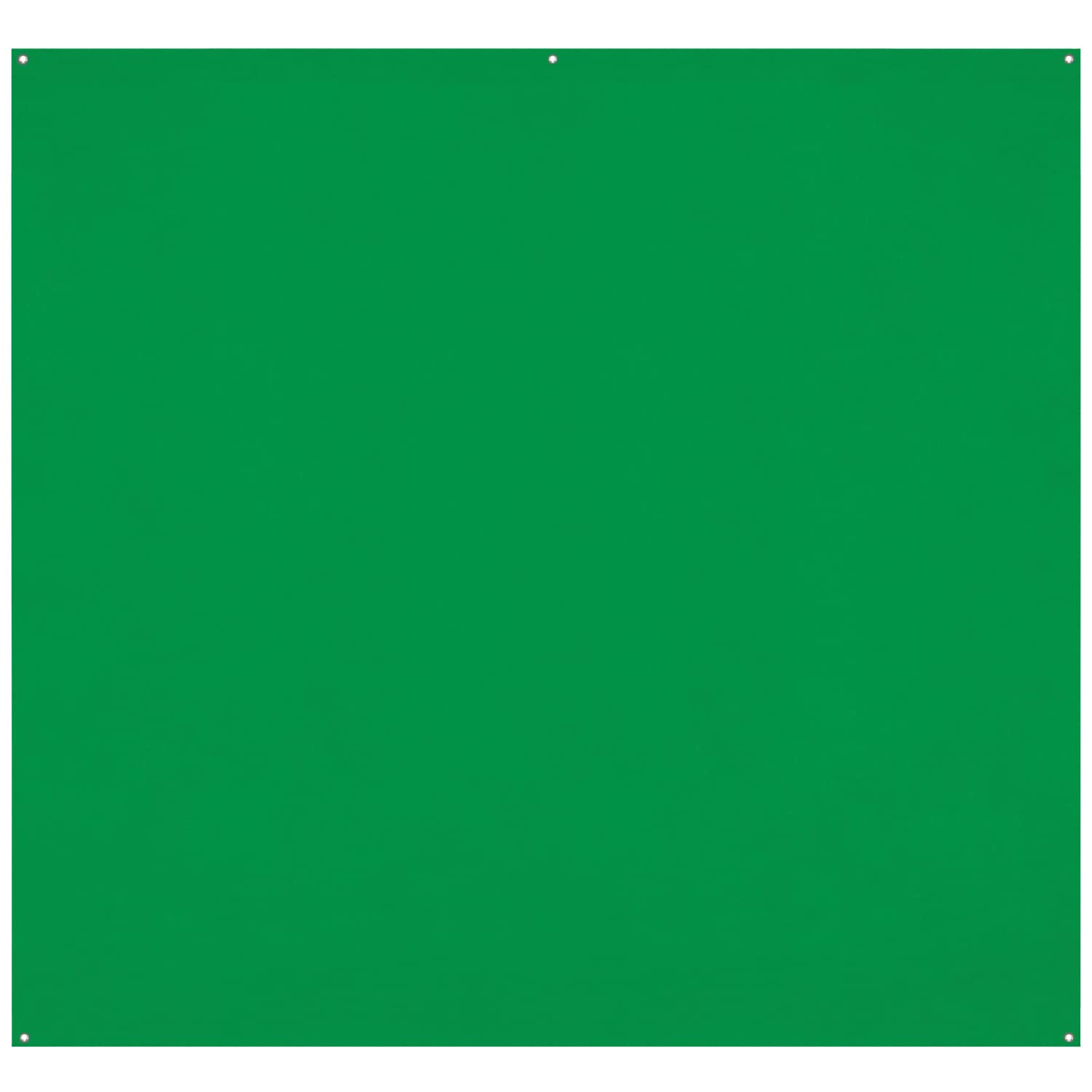 Westcott X-Drop Pro Wrinkle-Resistant Backdrop 8'X8' (Chroma Key Green)