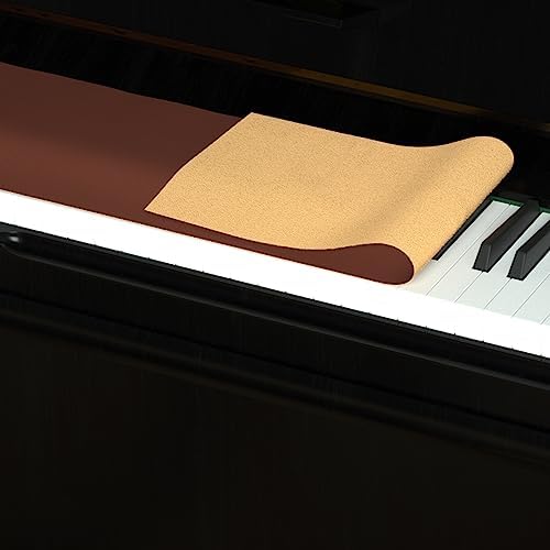 BENVOL Piano Keyboard Cover, 88 Keys, Technical Synthetic Leather