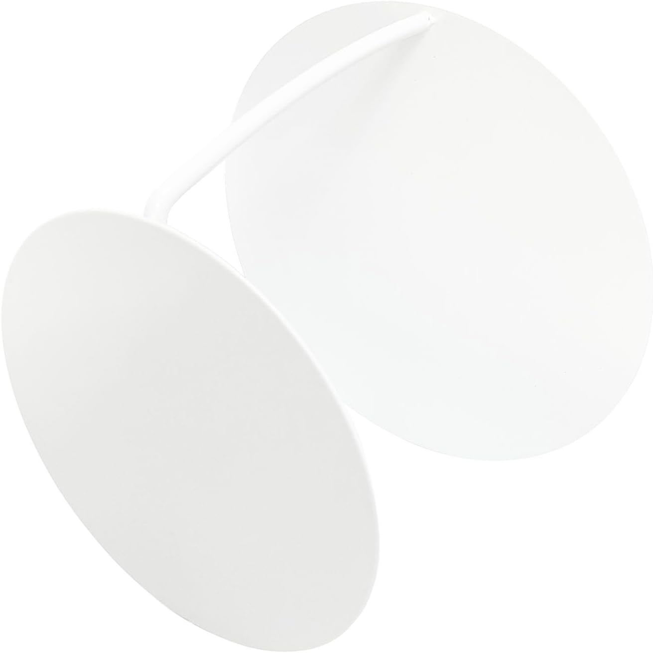 1PC Top 5.9'' High 5.9'' Base 7.87'' White Cake Stand Modern Pedestal Floating Cake Stands Cupcake Dessert Table Display for Wedding Valentine's Day Birthday Party Cake Decorations