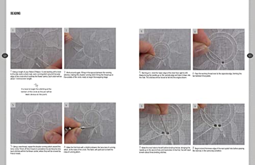 Livre Fine Whitework broderie fine et inspiration pour projets d'exception