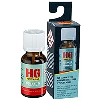 HG POWER GLUE Primer - Klebevorbehandlung Haftvermittler für PP, PE, TPE, EPDM, PTFE, Silikon, wachs- oder ölhaltige Kunststoffe - unverzichtbar im KFZ-Bereich und Haushalt (15 ml)