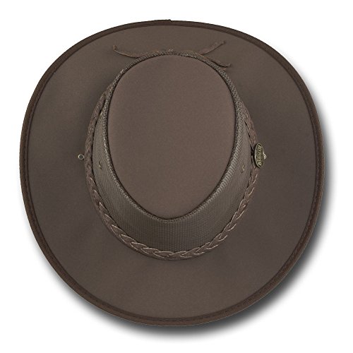 Barmah Hats Canvas Drover Hat 1057Be / 1057Kh / 1057Br / 1057Bl - Brown - Xxlarge #TOP3