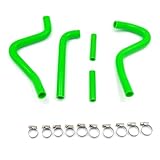 For 1994-2002 Kawasaki KX125 KX250 Silicone Radiator Hose Kit With Clamps Cooling Coolant Pipe Tube Hoses 1995 1996 1997 1998 1999 2000 2001
